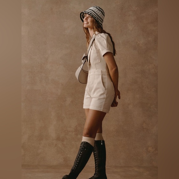 Pilcro Kit Utility Romper - Picture 5 of 9